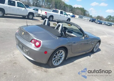 2005 BMW Z4 2.5I from USA, damaged, VIN 4USBT33585LS54063